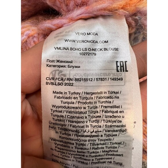 VERO MODA Lina Ombré Stripe Sweater size M - Picture 9 of 10